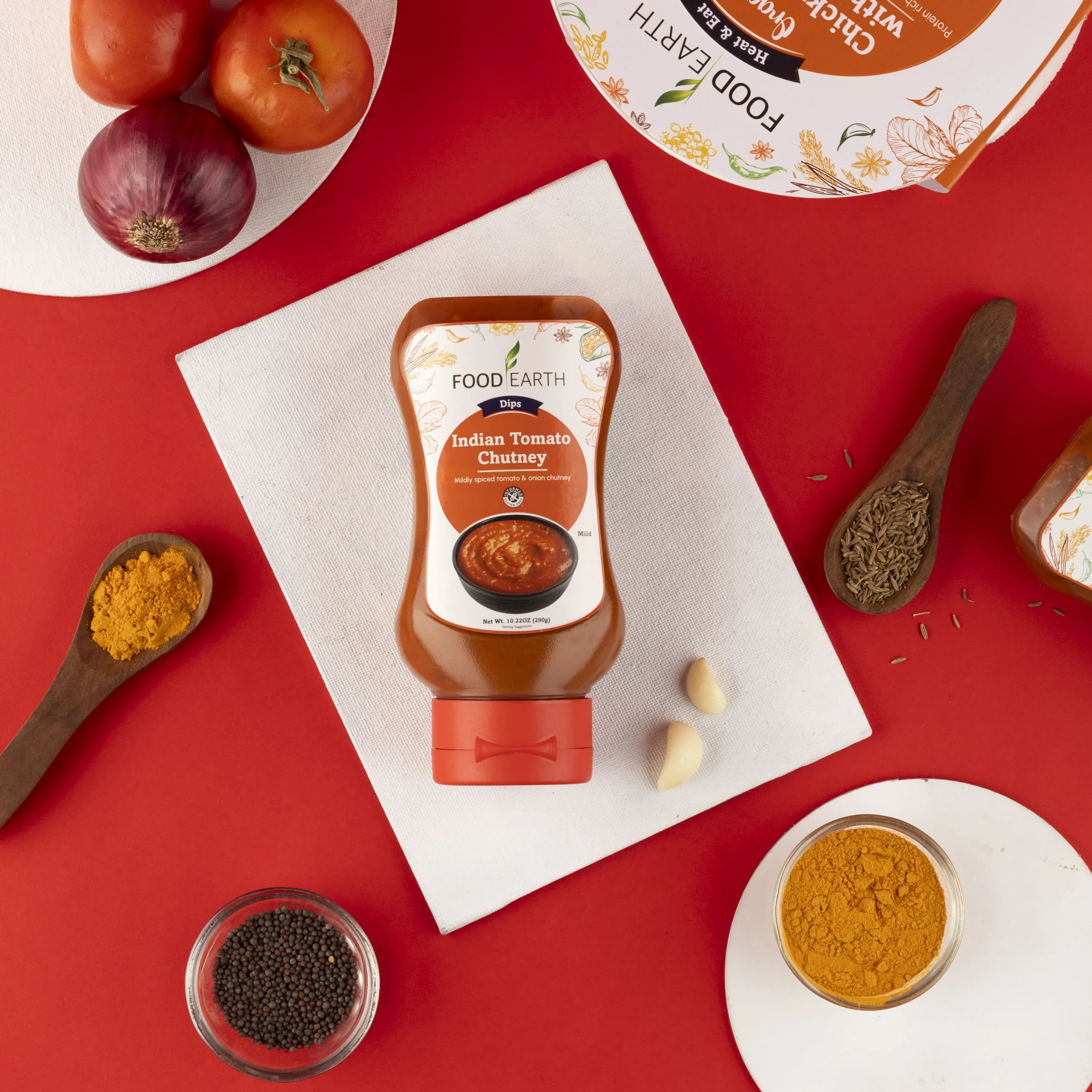 01 - Dips - Indian Tomato Chutney-min